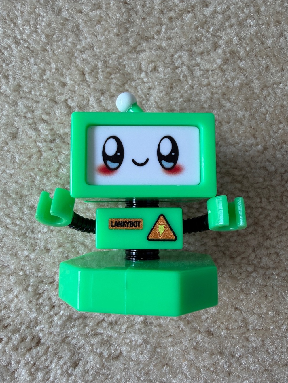Lanky Box Green Cute Robot Toy for Kids